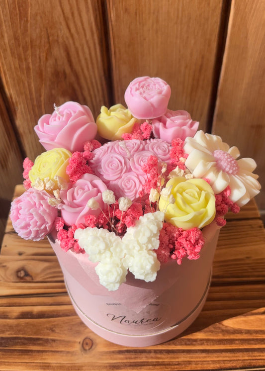 Bouquet éternel parfumé "Jardin de tendresse" 🌸