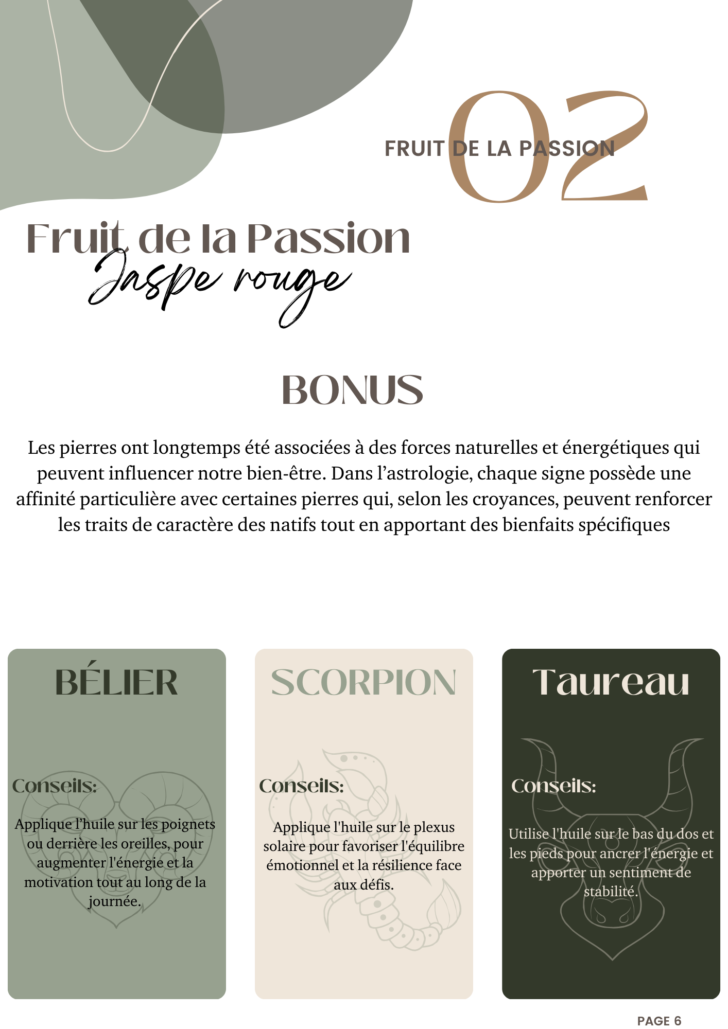 L'HUILE FAITE POUR VOUS