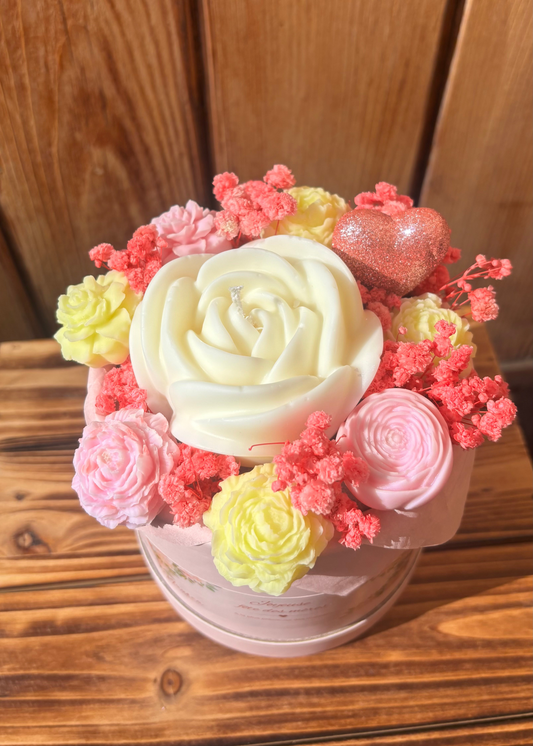 Bouquet éternel parfumé "Jardin de tendresse" 🌸