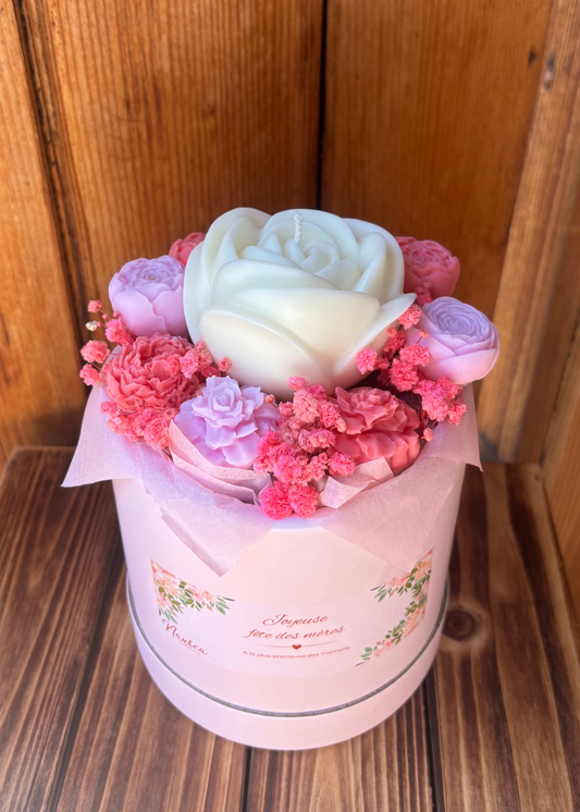 Bouquet éternel parfumé "Jardin de tendresse" 🌸