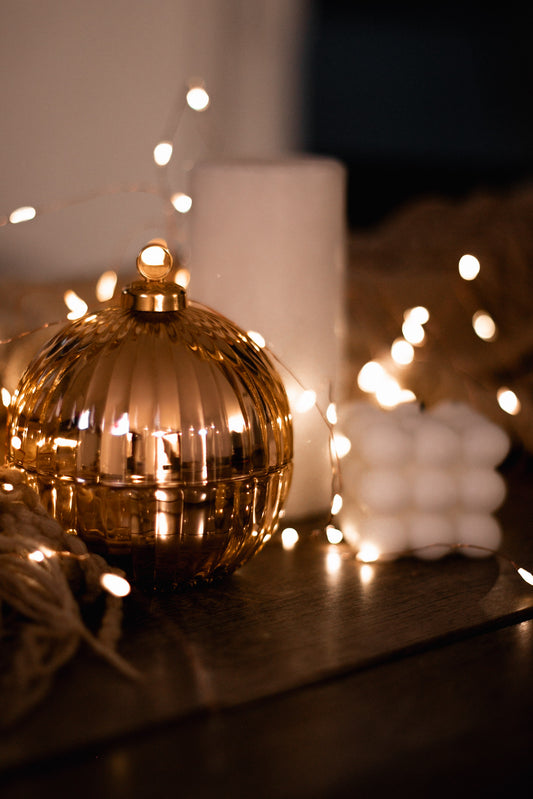 Boule de Noël Dorée