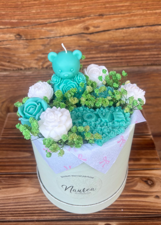 Bouquet éternel parfumé "Love"