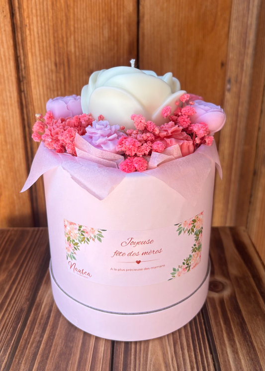 Bouquet éternel parfumé "Jardin de tendresse" 🌸