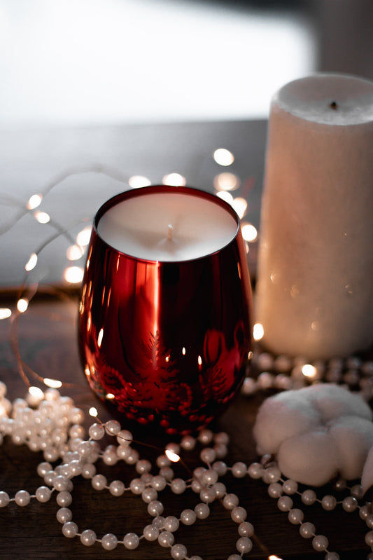 Jar de Noël Rouge
