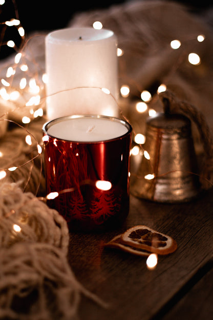 Petit Sapin de Noël Rouge