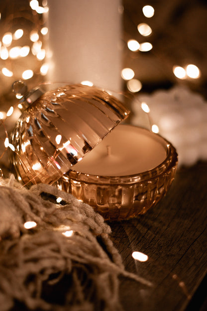 Boule de Noël Dorée