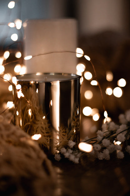 Petit Sapin de Noël Doré