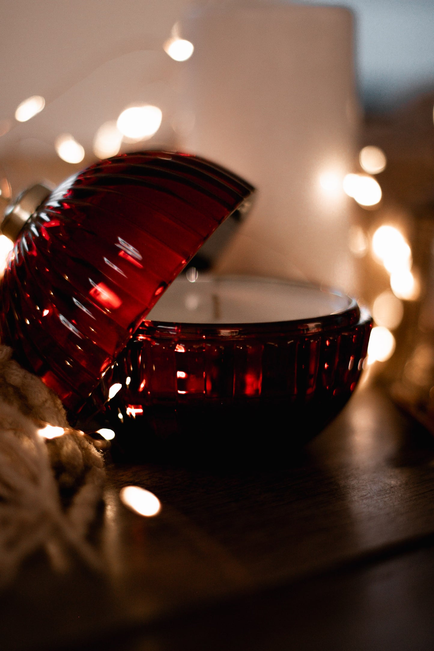 Boule de Noël Rouge