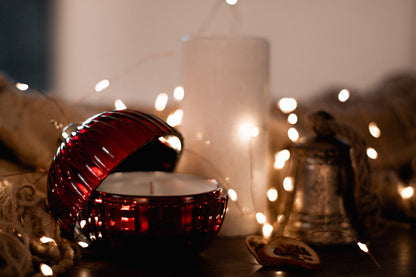 Boule de Noël Rouge