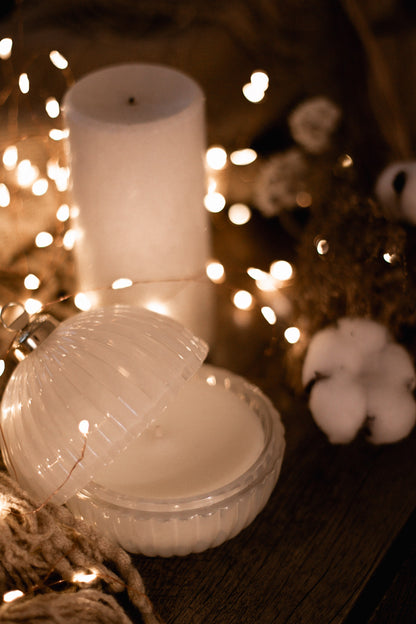 Boule de Noël Blanche