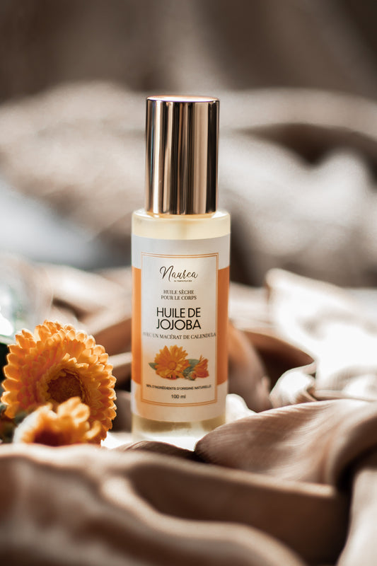 Huile sèche avec un macérât de Calendula