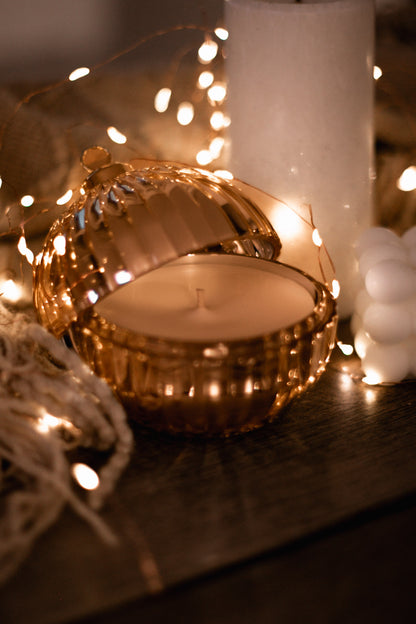 Boule de Noël Dorée